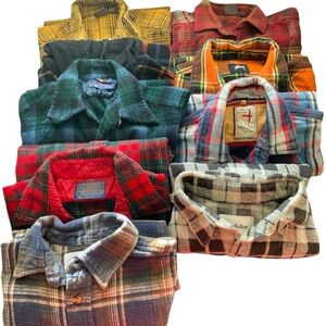 Pendleton and other Men's Casual Button Down Shirts -Multicolor Plaid Collection